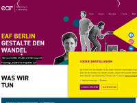 eaf-berlin.de Webseite Vorschau