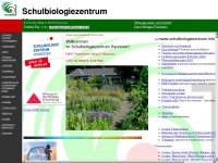 schulbiologiezentrum.info Webseite Vorschau