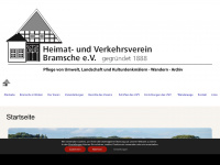 hvv-bramsche.de Webseite Vorschau
