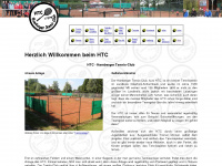 hamberger-tennisclub.de Webseite Vorschau