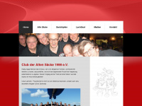 club-der-alten-saecke.de Webseite Vorschau