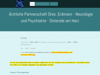 neurologie-osterode.de Webseite Vorschau