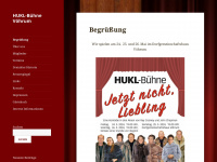 hukl-buehne.de Webseite Vorschau