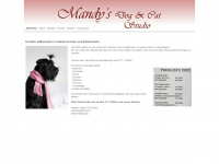 mandys-hundesalon.de Webseite Vorschau