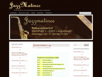 jazzmatinee.de Webseite Vorschau