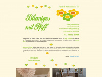 blumiges-mit-pfiff.de Webseite Vorschau