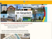 cdu-letter.de Webseite Vorschau
