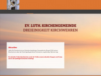 kirche-kirchwehren.de Webseite Vorschau