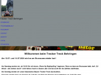 trecker-treck-behringen.de Webseite Vorschau