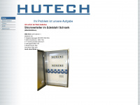 hutech.de Webseite Vorschau