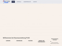 raumausstattung-proehl.de Webseite Vorschau