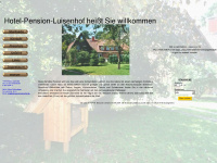 hotel-pension-luisenhof.de Webseite Vorschau