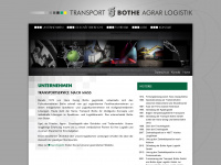 transport-bothe.de Webseite Vorschau