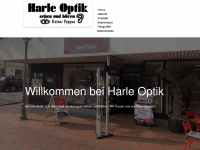 harle-optik.de Webseite Vorschau