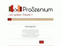 proszenium-delmenhorst.de Webseite Vorschau