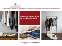 shoppingscout-hannover.de Webseite Vorschau