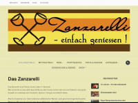 zanzarelli.de Webseite Vorschau