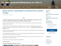 mk-wilhelmshaven1894.de Webseite Vorschau