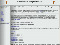 schachfreunde-salzgitter.de Webseite Vorschau