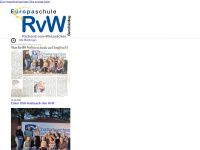 rvw-berufskolleg.de Webseite Vorschau