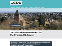 cdu-nideggen.de Webseite Vorschau