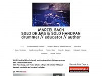 marcelbach.com Webseite Vorschau