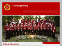 fanfarenzug-rietberg.de Webseite Vorschau