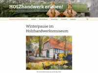 holzhandwerksmuseum.de Webseite Vorschau