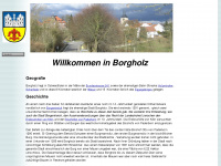 stadt-borgholz.de Webseite Vorschau