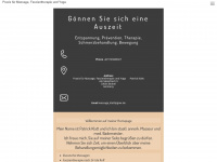 massage-klatt-brakel.de Webseite Vorschau