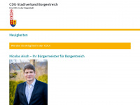 cdu-borgentreich.de Webseite Vorschau