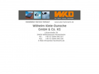 wkd-fachmarkt.de Webseite Vorschau