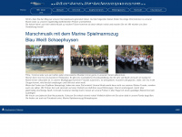 marinespielmannszug.de Webseite Vorschau