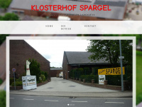 klosterhof-spargel.de Webseite Vorschau