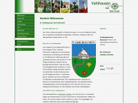 vahlhausen.de Webseite Vorschau