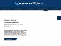 kehne-bauunternehmen.de Webseite Vorschau