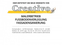 creativo-detmold.de Webseite Vorschau