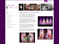 danceandarts.de Webseite Vorschau
