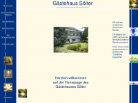 gaestehaussoelter.de Webseite Vorschau