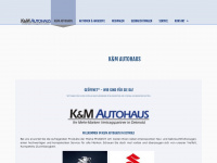 km-autohaus.de Webseite Vorschau