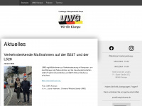 uwg-kierspe.de Webseite Vorschau