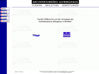 architekt-alfringhaus.de Webseite Vorschau