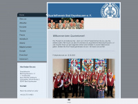 quartettverein-badoeynhausen.de Webseite Vorschau