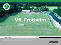 vfl-frotheim.de Webseite Vorschau
