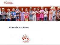 musikschule-petershagen.de Webseite Vorschau