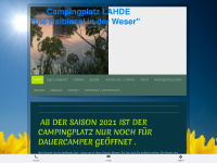campingplatz-petershagen.de Webseite Vorschau