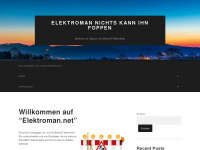 elektroman.net Webseite Vorschau