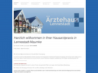aerztehaus-lennestadt.de Webseite Vorschau