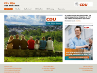 cdu-olpe.de Webseite Vorschau