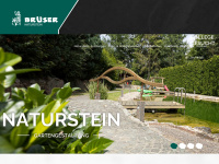 brueser-naturstein.de Webseite Vorschau